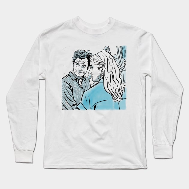 Marty and Wendy Byrde Long Sleeve T-Shirt by IgorFrederico